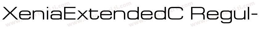 XeniaExtendedC Regul字体转换